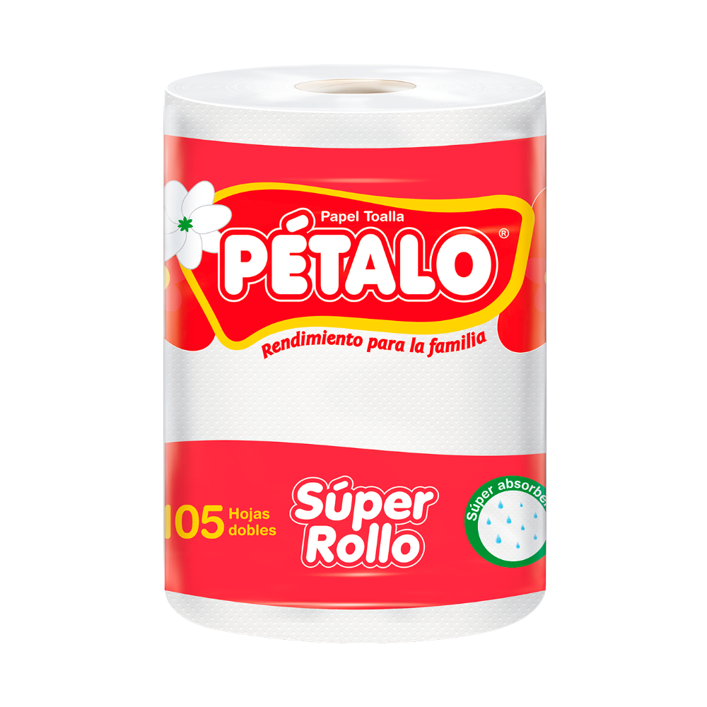 Papel toalla pétalo