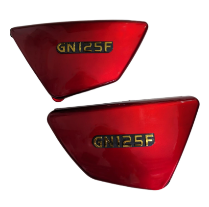 GN125F - TAPADERA LATERAL ROJA - JTK