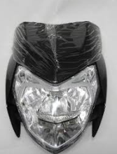 PULSAR 135LS - FAROL COMPLETO NEGRO - JTK