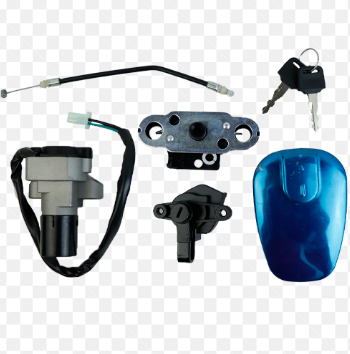 EN125 - SET SWITCH ARRAN/TAPON GAS/CANDADO - KIMTEC
