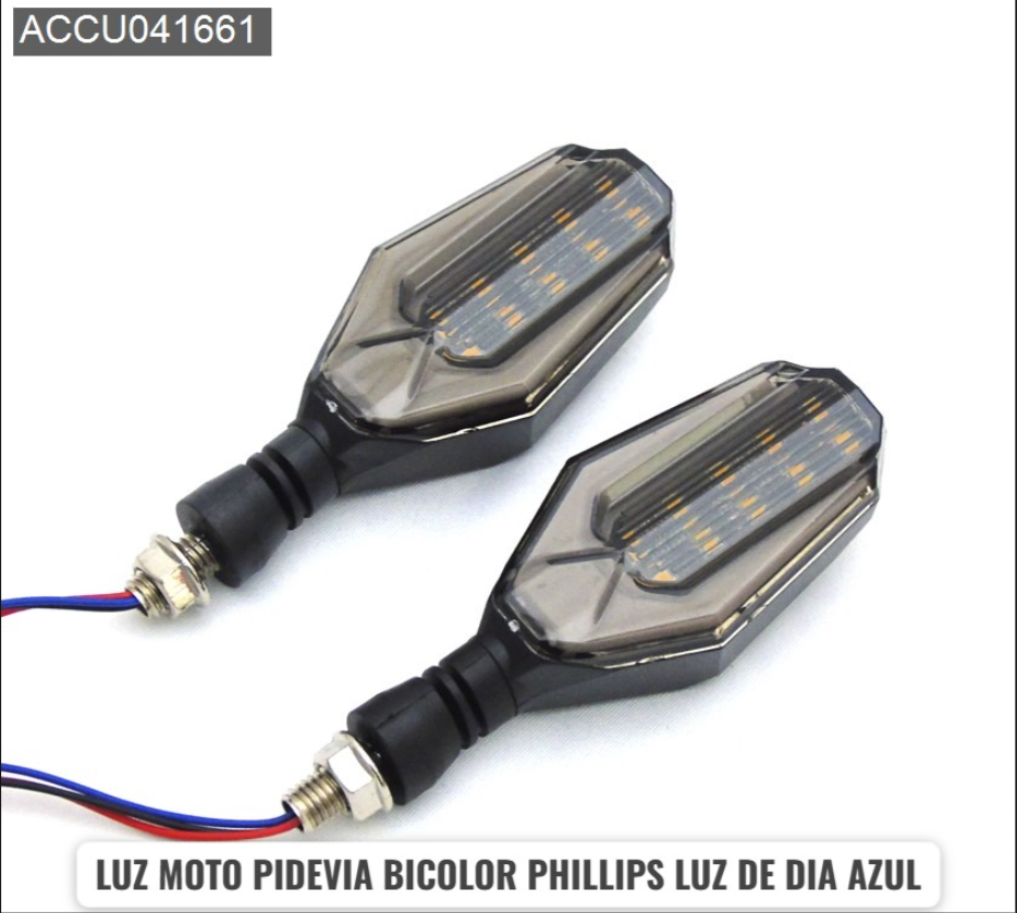 PIDEVIA LED BICOLOR UNIVERSAL PHILIPS LUZ DE DIA AZUL