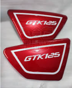 GTK125 - SET DE TAPADERAS ROJO - TRMJ