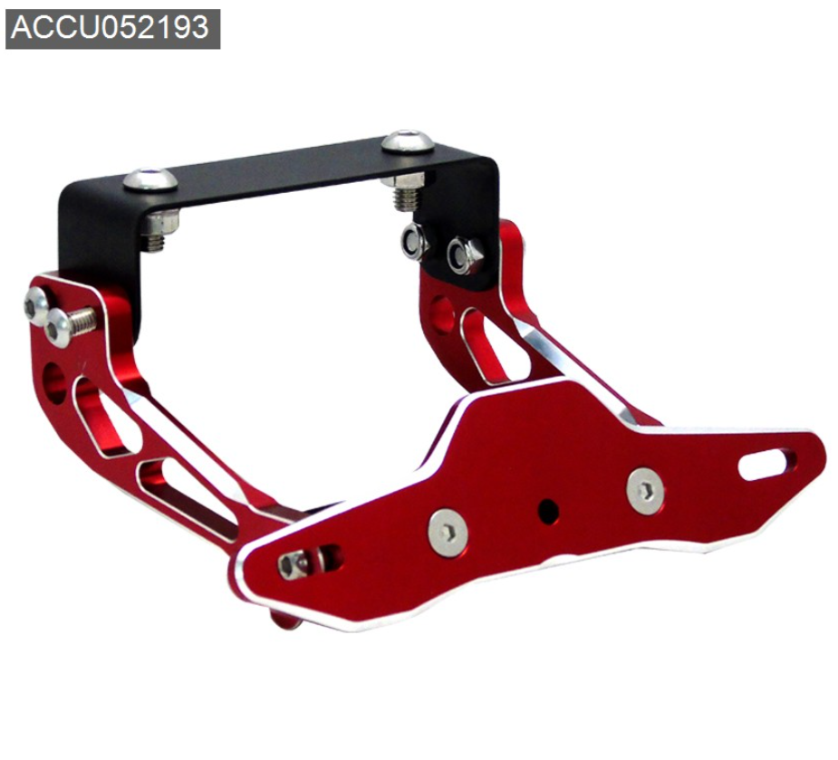 MARCO PLACA RECER CNC ROJO
