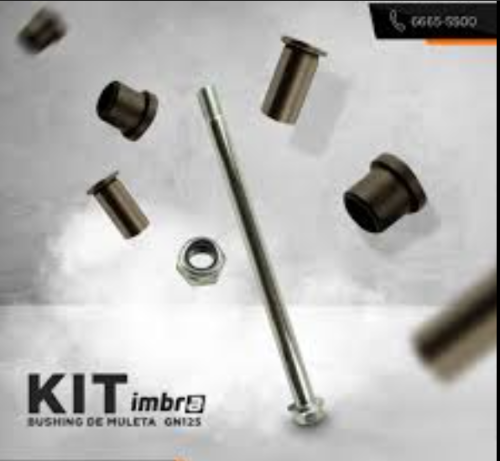 GN125F/H - KIT DE BUSHING DE MULETA COMPLETO - JTK