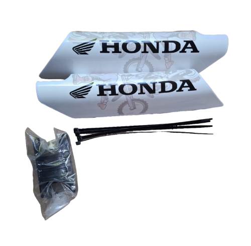 HONDA - PROTECTOR DE BARRA BLANCO/NEGRO - TOKYO