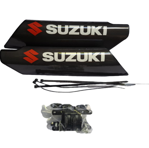 SUZUKI - PROTECTOR DE BARRA NEGRO - TOKYO