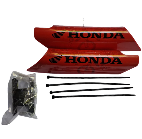 HONDA - PROTECTOR DE BARRA ROJO/NEGRO - TOKYO