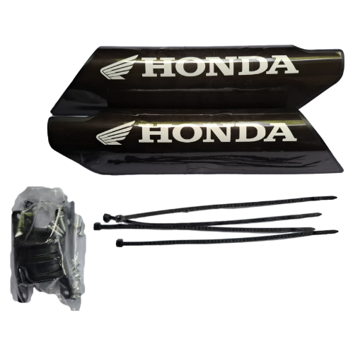 HONDA - PROTECTOR DE BARRA NEGRO/BLANCO - TOKYO