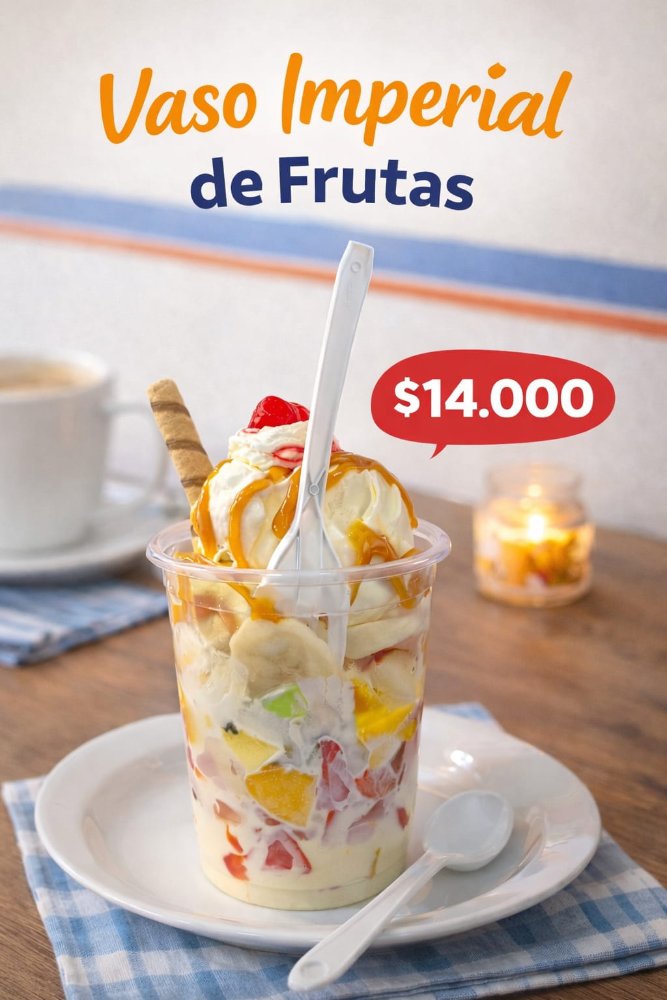 Vaso Imperial de Frutas