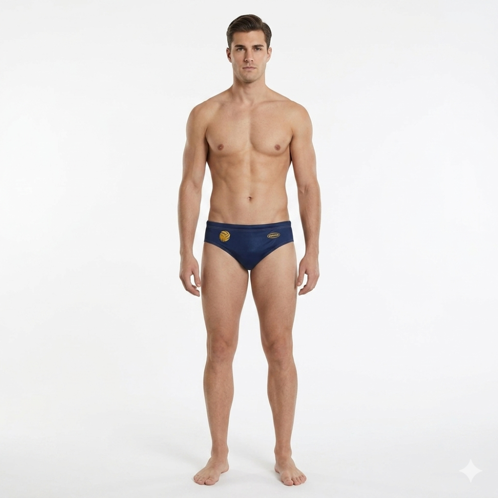 HIND 38 azul waterpolo traje de baño
