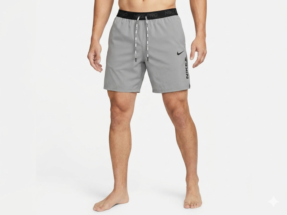 Short 3XL gris sin licra NIKE
