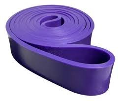 Banda de resistencia morada 30-50kg 2080mm*3.2mm*4.5