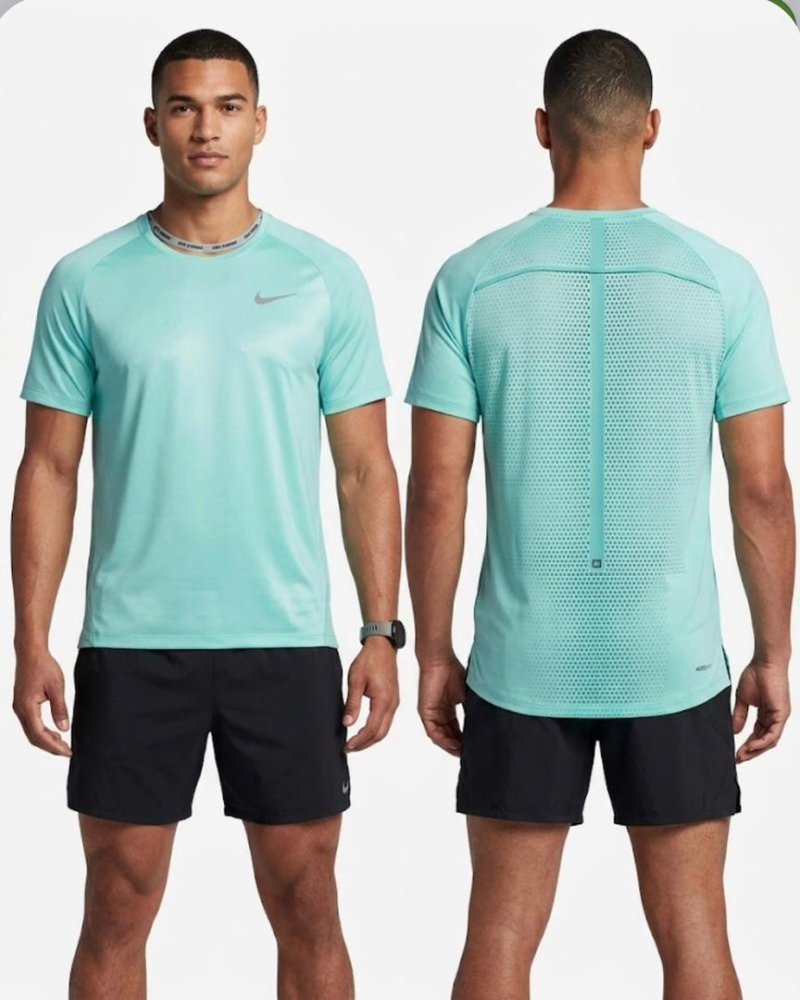 Franela NIKE verde agua con resp M