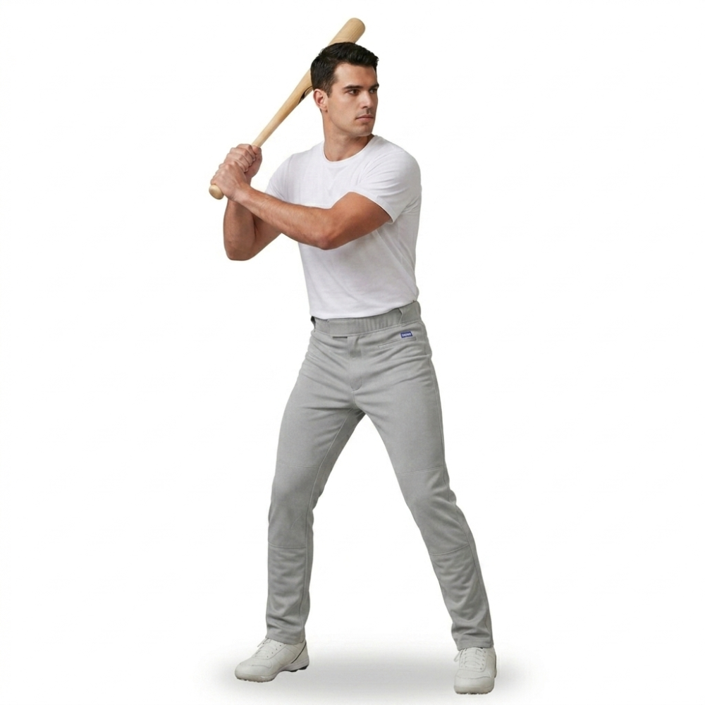 T12 Pantalón gris softball/baseball YSTON
