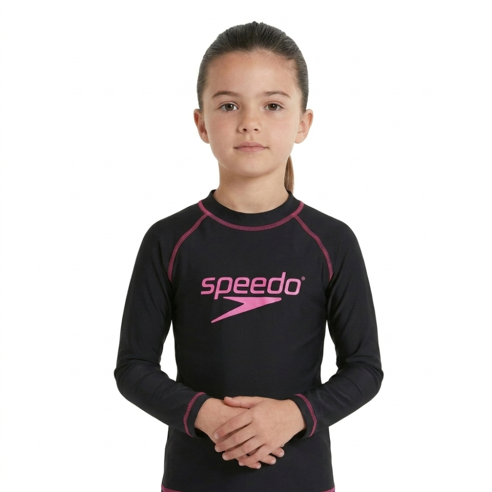 Suéter S  SPEEDO rosa/negro (Junior)