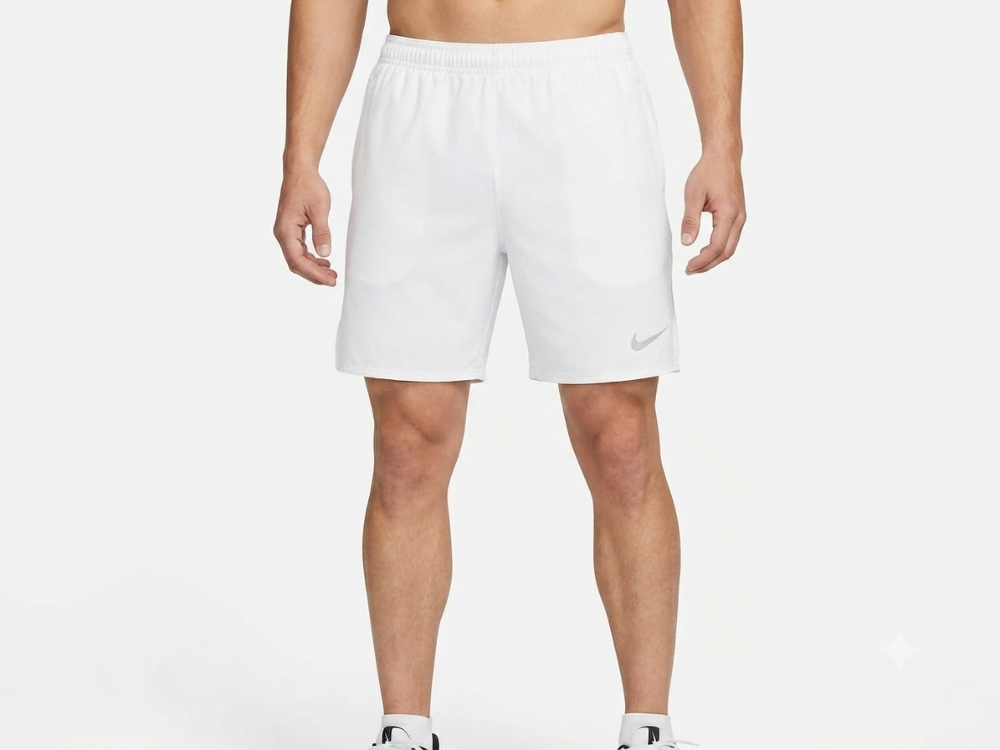 Short S blanco con licra NIKE