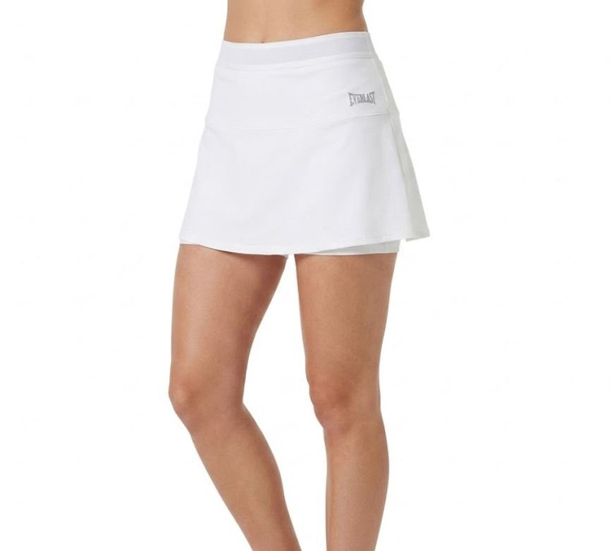 Falda short blanca L EVERLAST