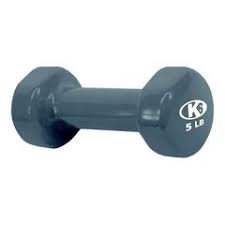 Mancuerna 5lbs de vinil K6 5 Lb