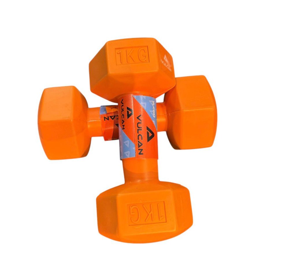 Par de mancuernas Jogger anaranjadas 1kg