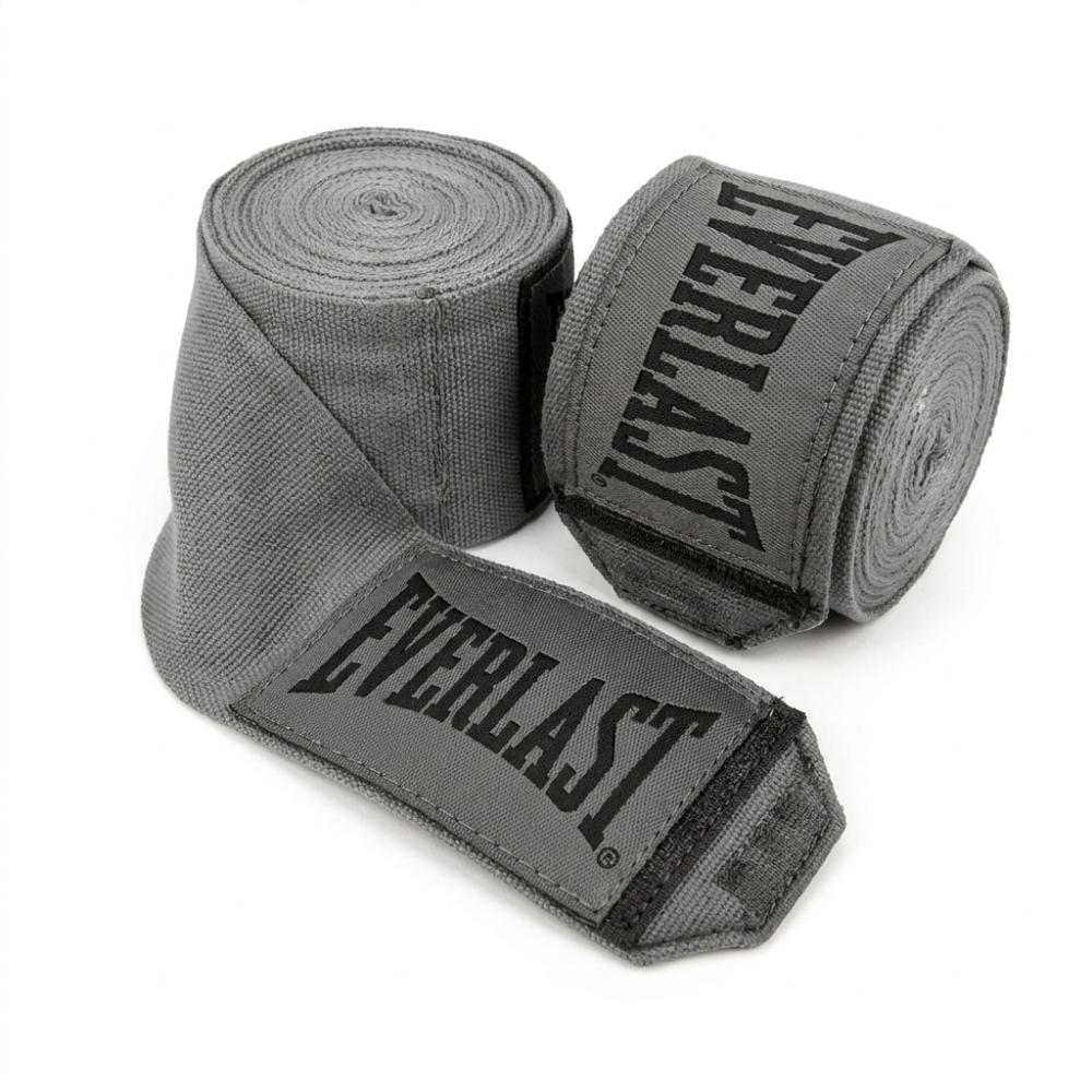 Venda de boxeo gris EVERLAST