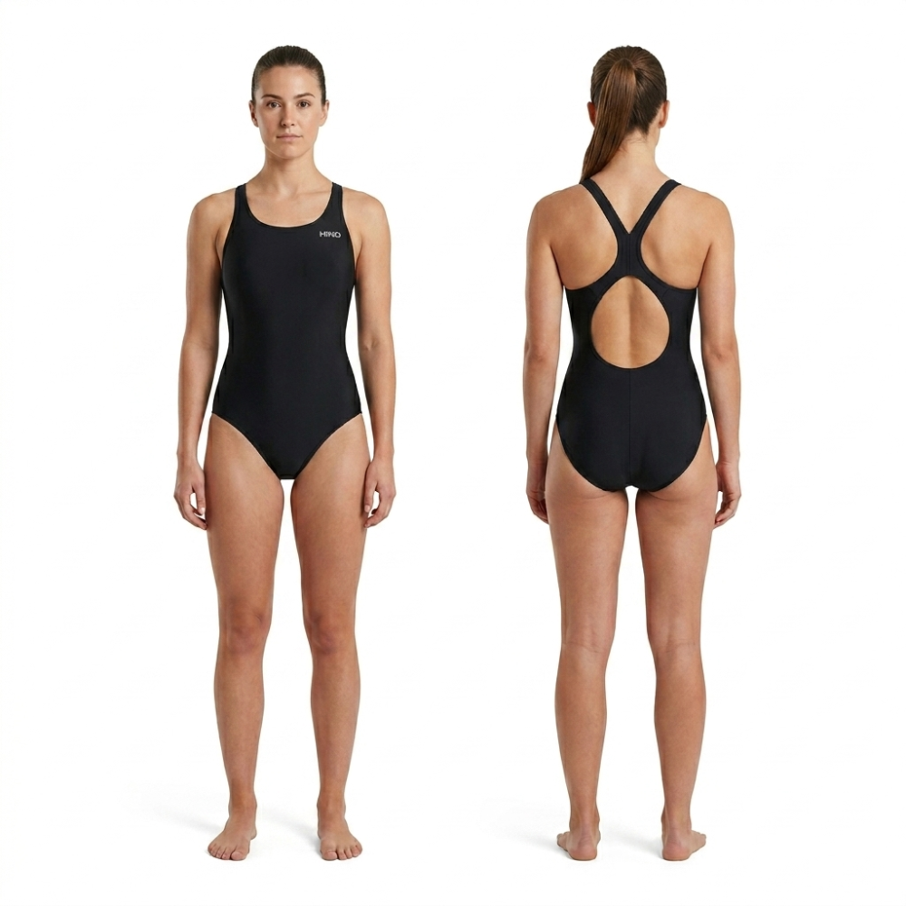 SPEEDO 10 negro Traje de baño barcelona olimpico dama