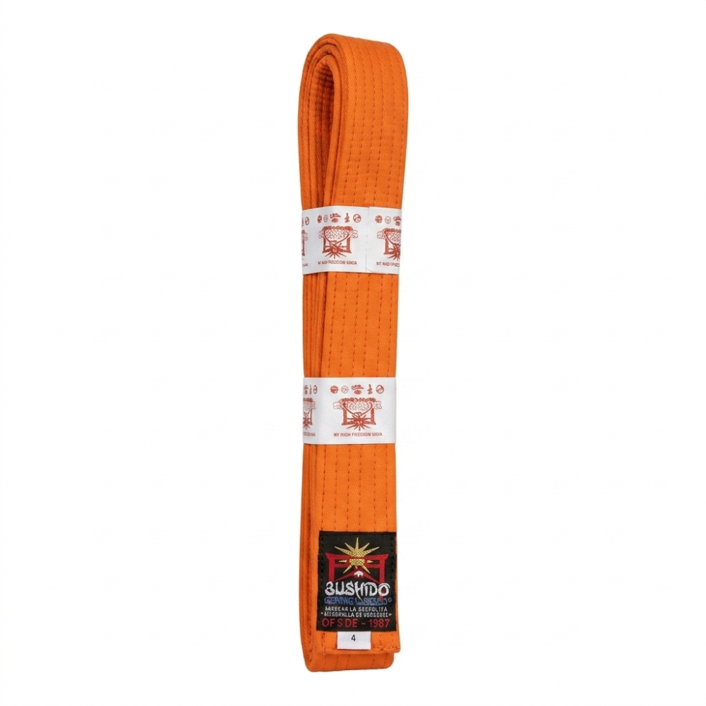 Cinturón T 3/250 naranja de karate