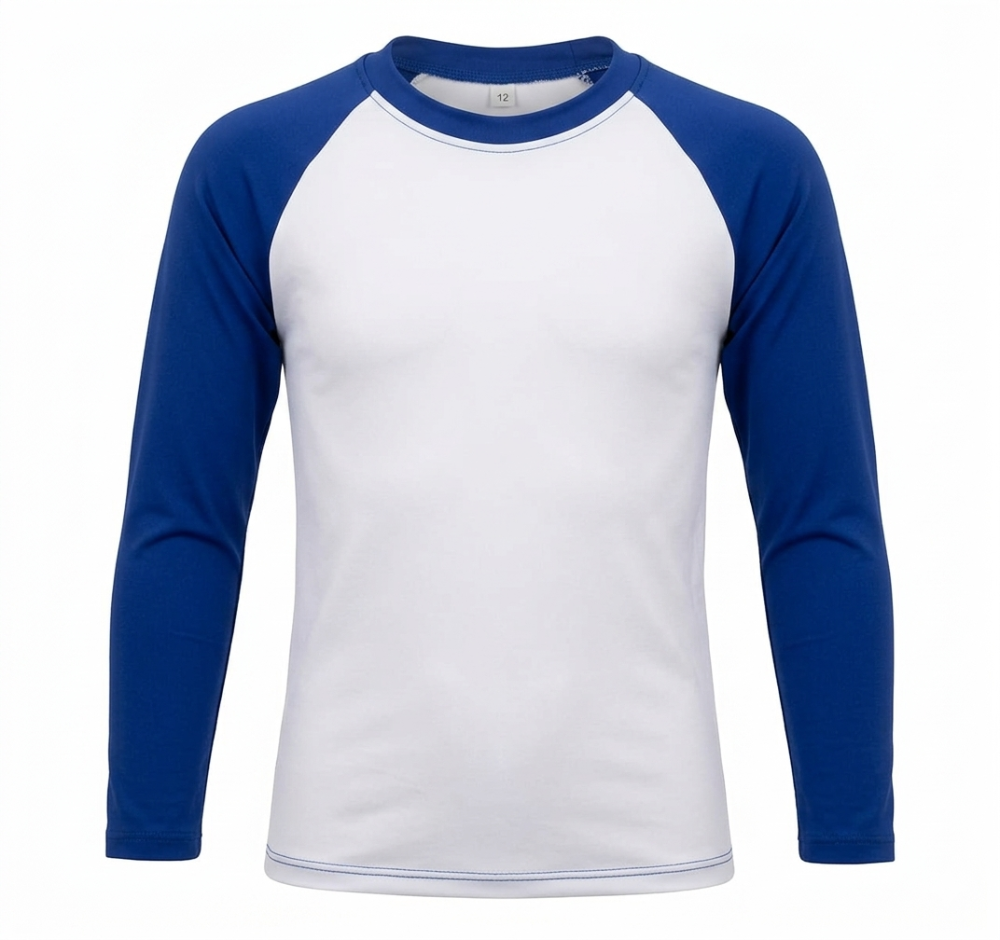 Suéter T12 dos colores DM blanco/azul