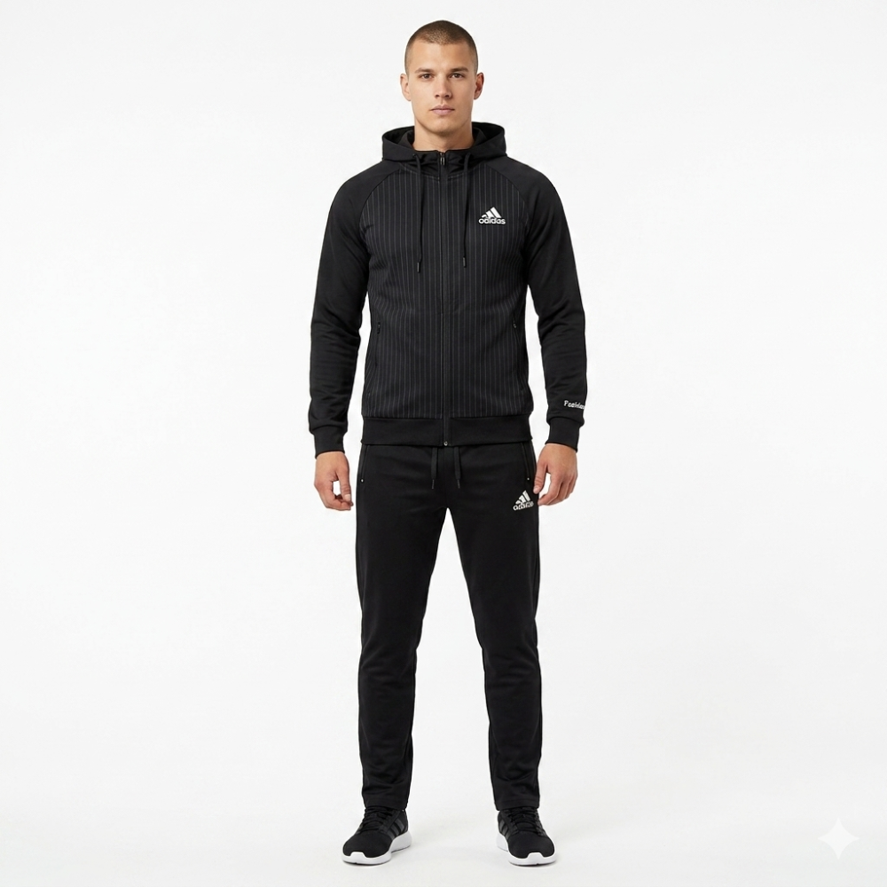 Conjunto XL ADIDAS negro licra