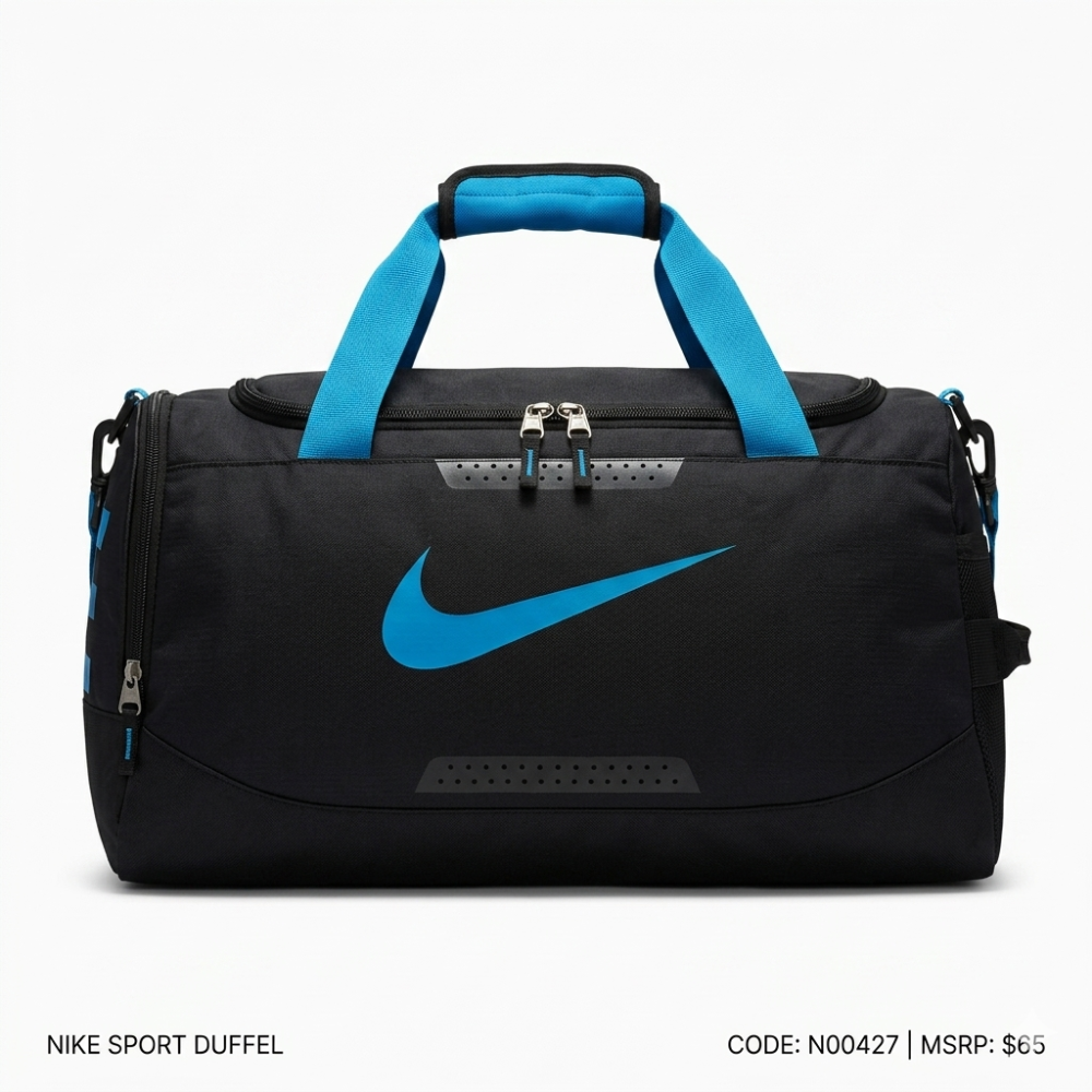 Bolso NIKE negro/azul