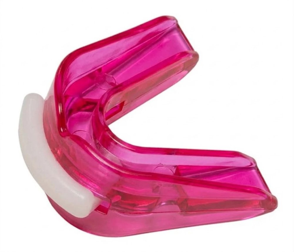 Protector bucal doble Rosado adulto JOGGER