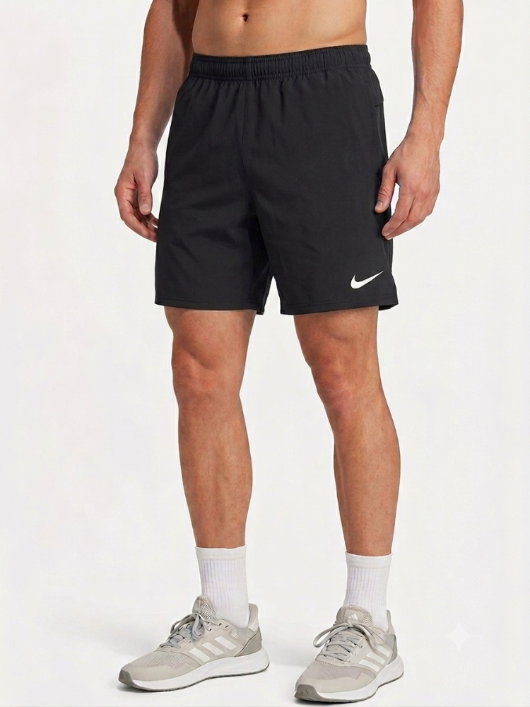 Short S negro con licra NIKE con huequitos