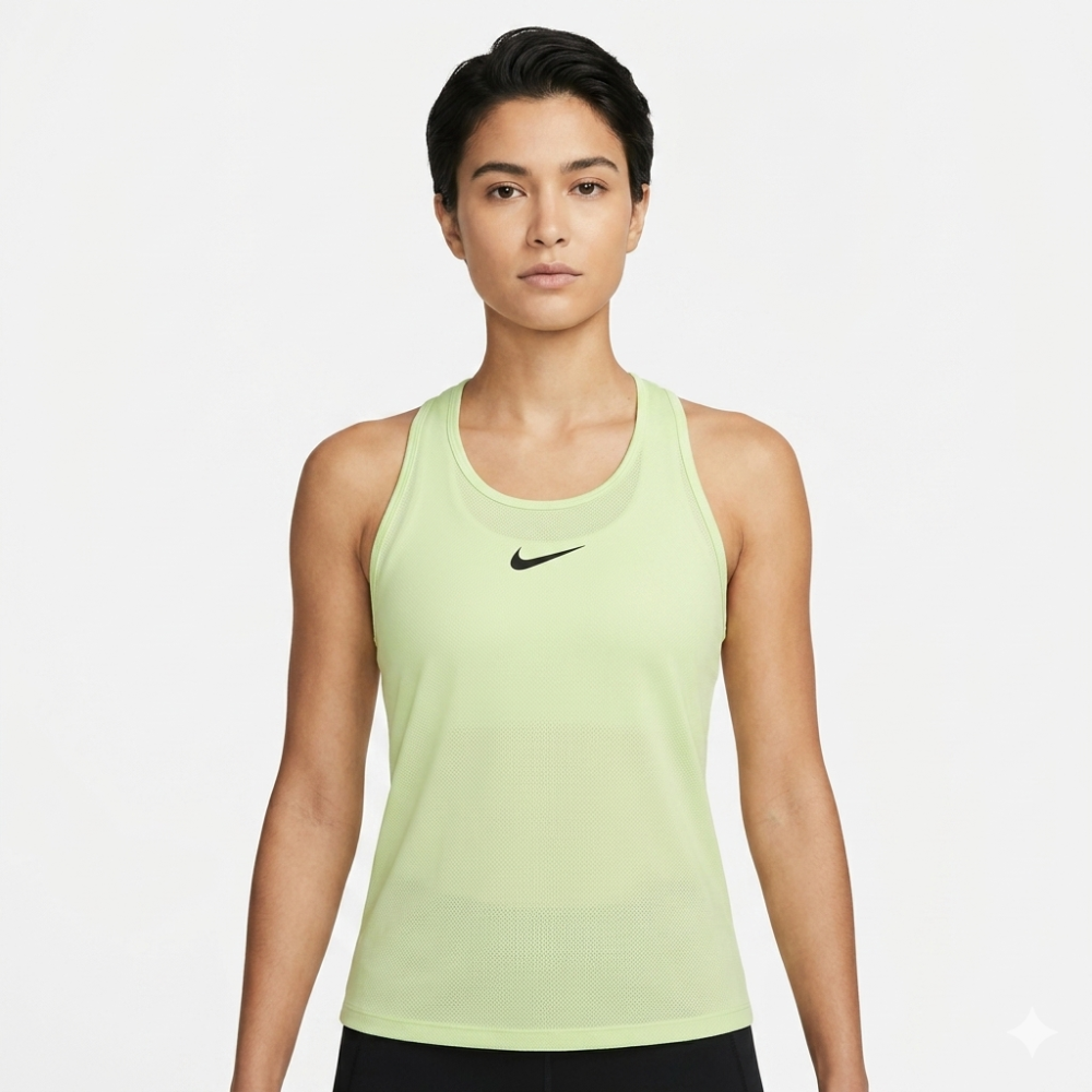 Franelilla XL NIKE verde claro