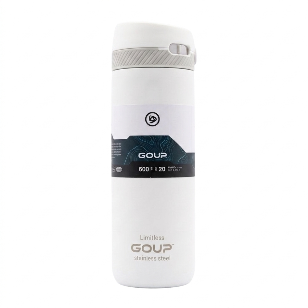 Termo blanco 600ml GOUP