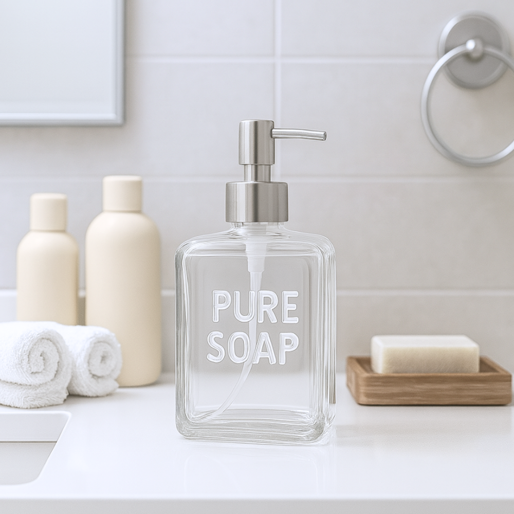 Dispenser de Vidrio Pure Soap