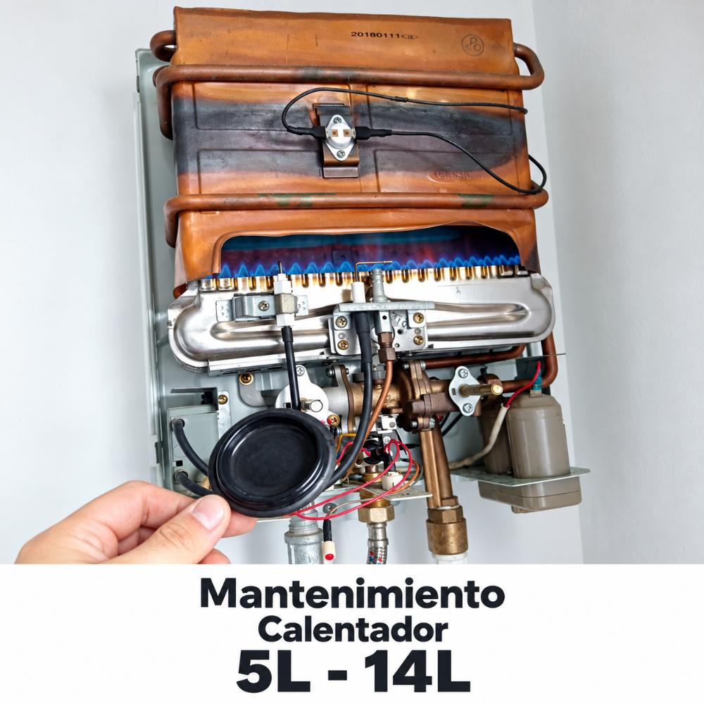 Mantenimiento Calentador 5L - 14L