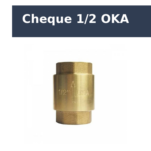 Cheque 1/2 OKA