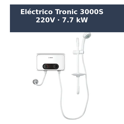 Eléctrico Tronic 3000S 220V 7.7Kw