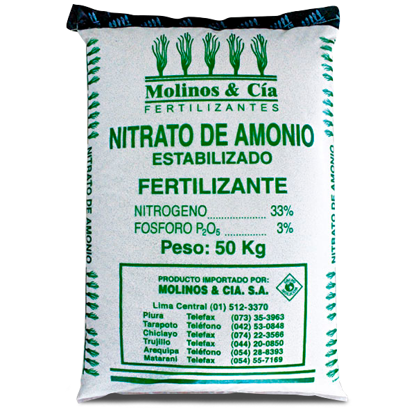 NITRATO DE AMONIIO MOLINOS X 50KG