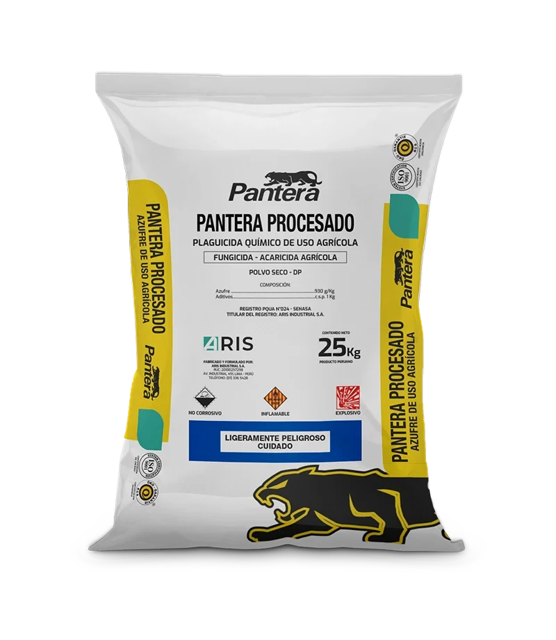AZUFRE PANTERA POLVO SECO X 25KG