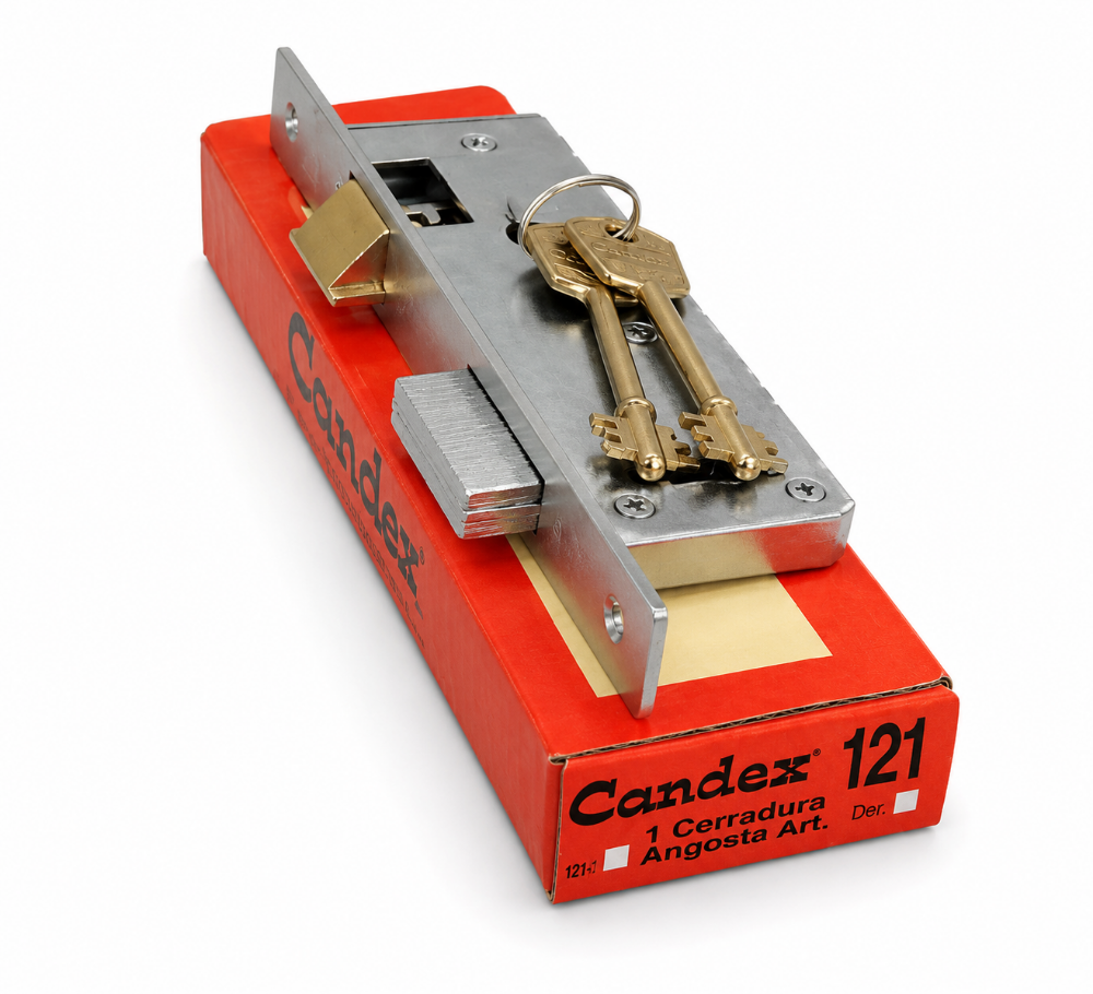 121 CANDEX CERRADURA BATIENTE