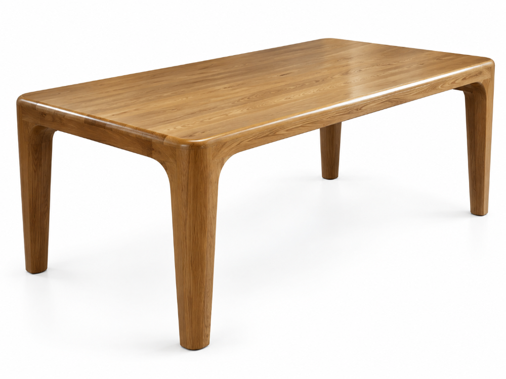 COMEDOR RECTANGULAR MACIZO 6 PUESTOS