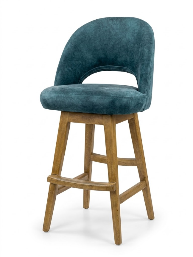 SILLA DE BARRA MEDIA LUNA