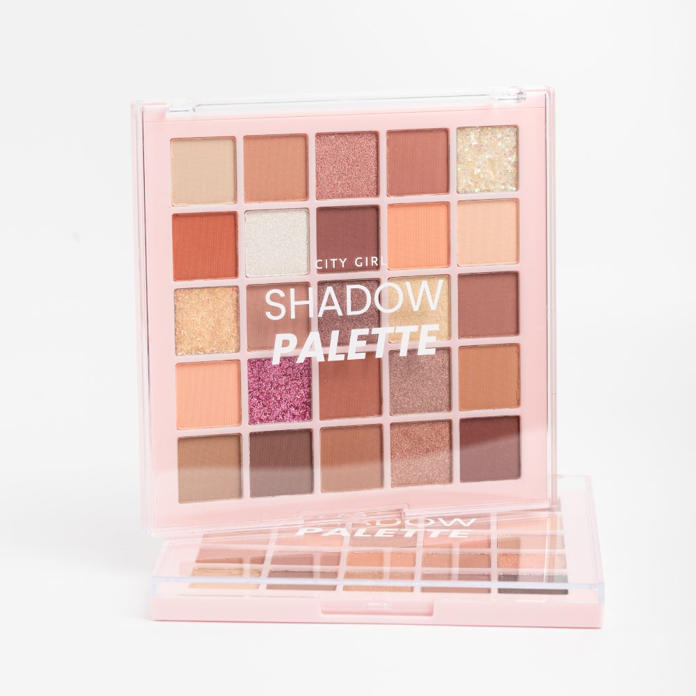 Paleta de Sombras 25 Colores City Girl