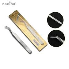 Pinza CURVA DORADA NAVINA PT-4