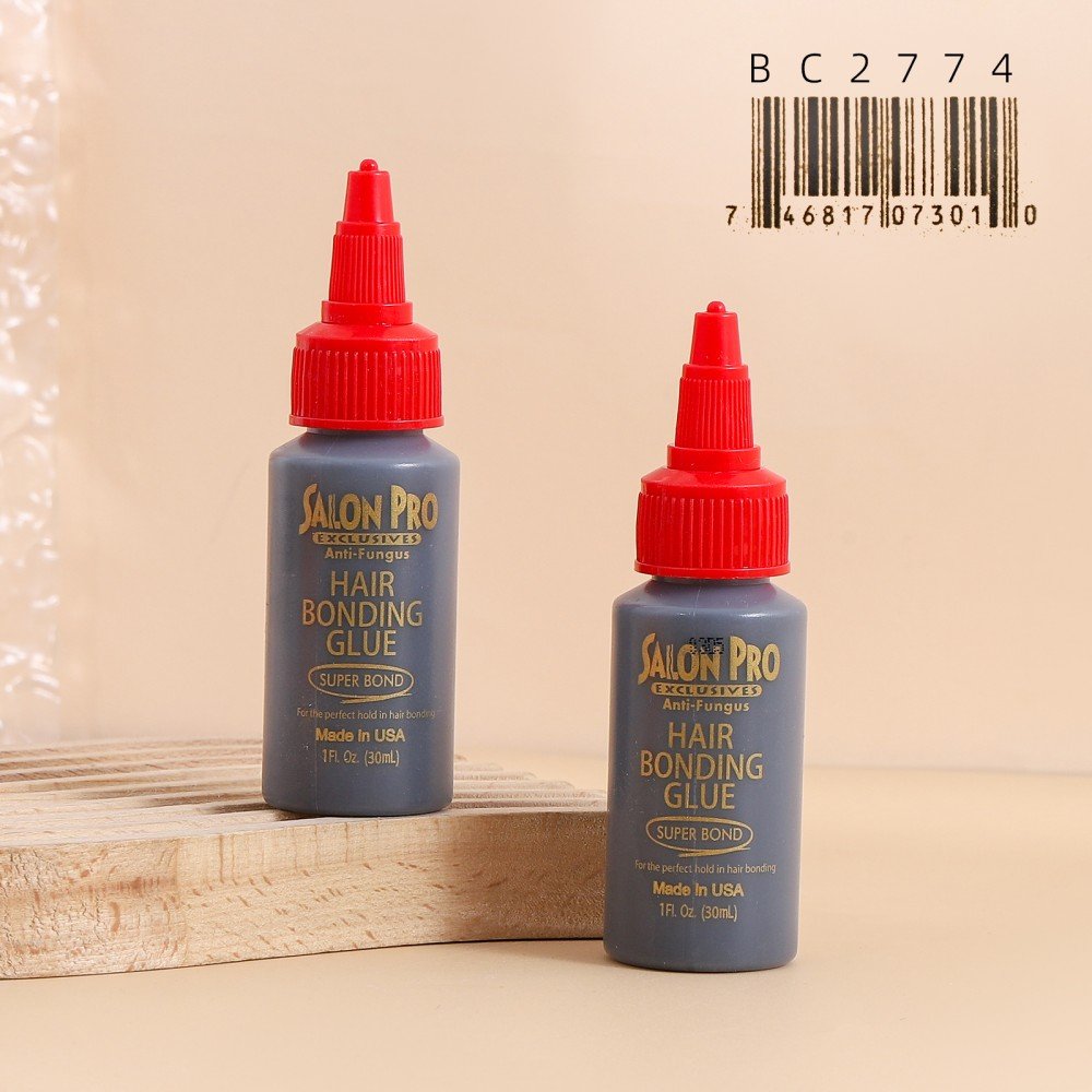 Pegamento Salon Pro Hair Bonding Glue - Adhesivo Profesional para Extensiones