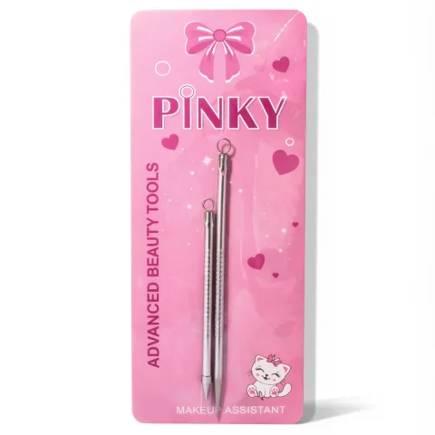 Palito aguja extractor de puntos negros 2u PINKY PKY B024-