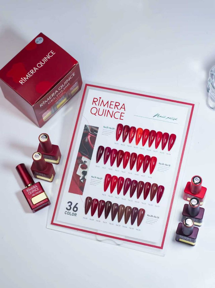 ESMALTE SEMI RIMERA QUINCE SERIE ROJO 36COLOR APROBADO