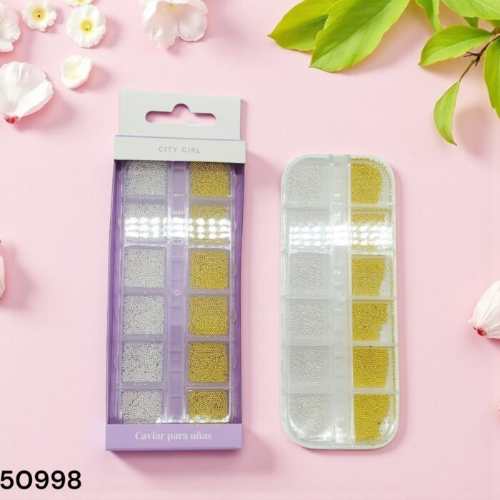 CAVIAR PARA DECORACION DE UÑAS CITY GIRL 50998
