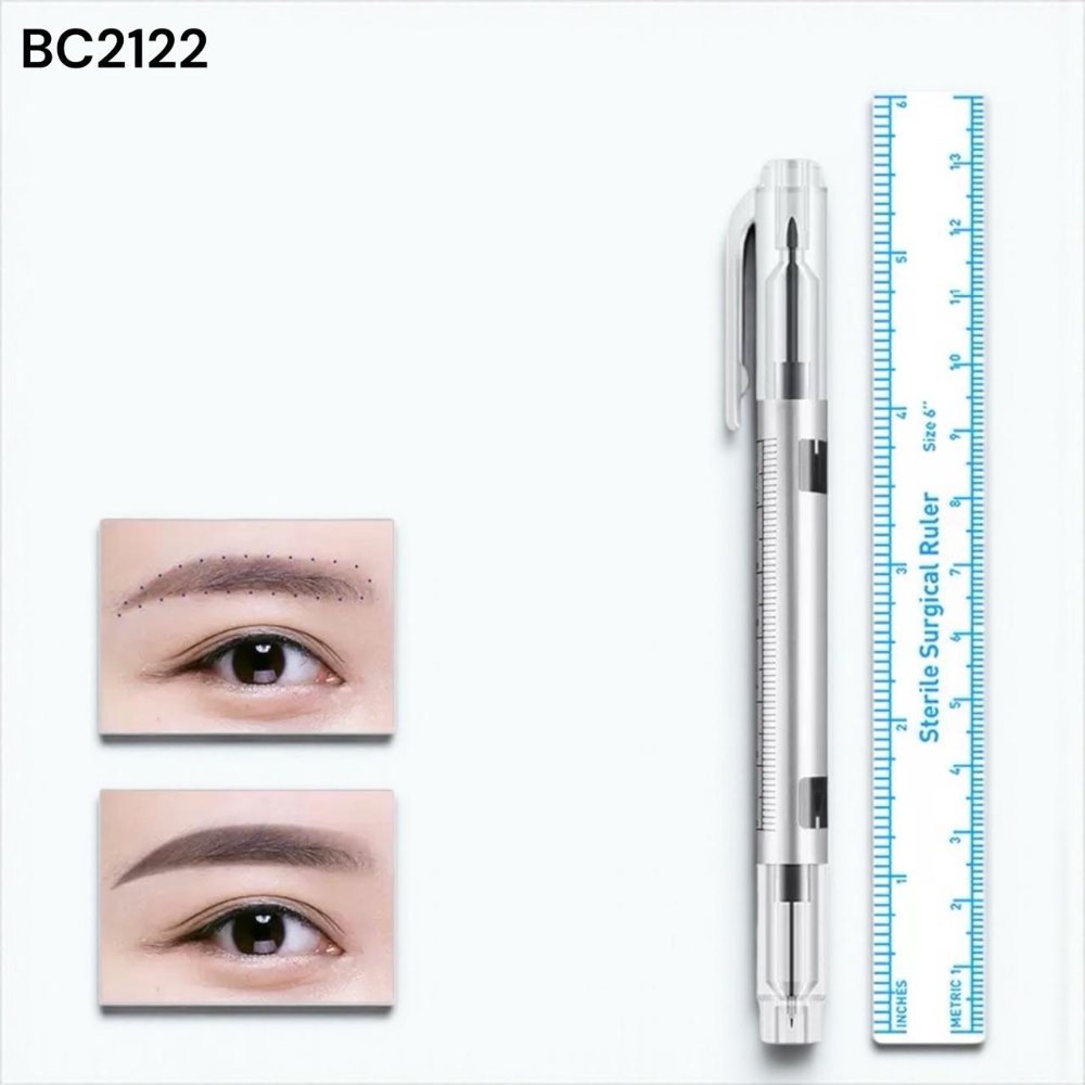 Marcador Fibra Para Cejas Microblading BC2122