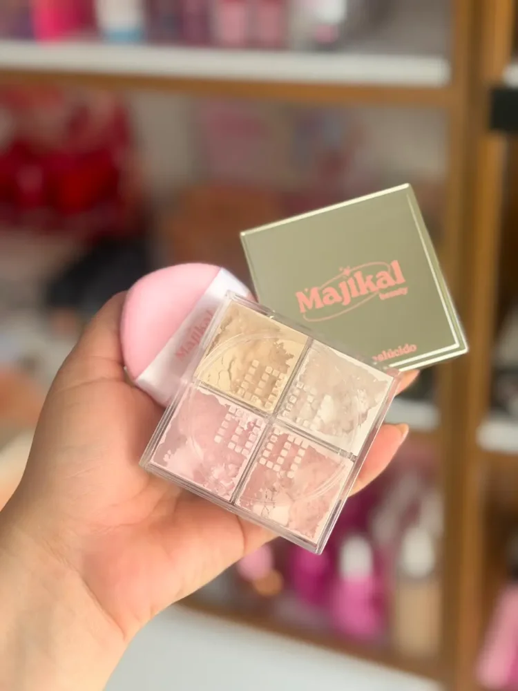 POLVO FACIAL MATTE 4 TONOS MAJIKAL TRASLUCIDO